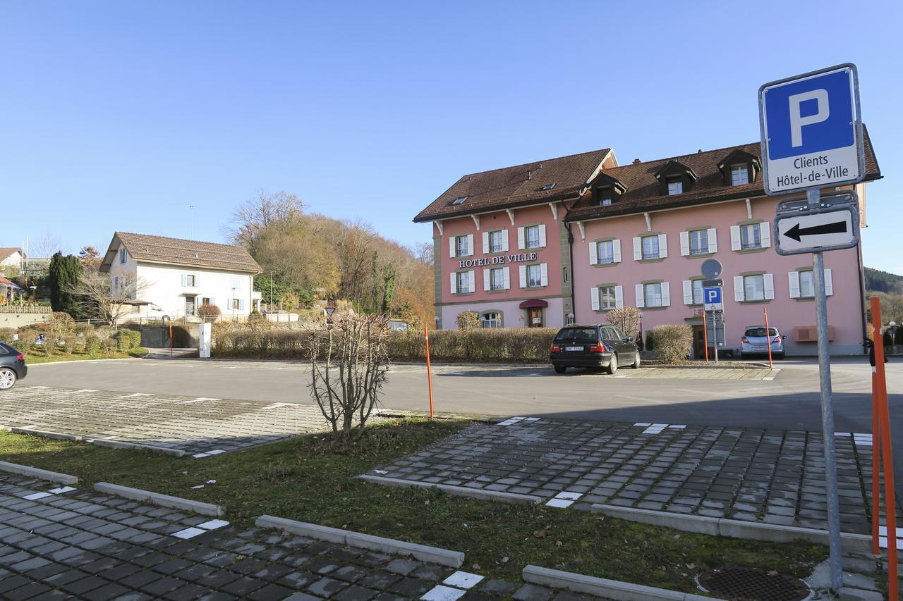 Hotel-De-Ville D'Attalens Exterior foto